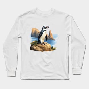 Galapagos Penguin Long Sleeve T-Shirt